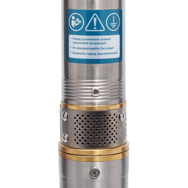 Насос центробежный скважинный 0.55кВт H 85(55)м Q 40(25)л/мин Ø66мм AQUATICA (DONGYIN) (777073) - 2