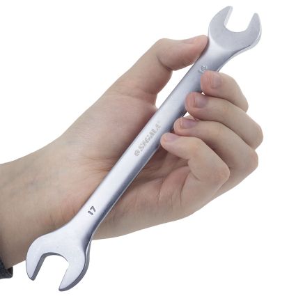 Ключ ріжковий 14*17мм CrV satine Sigma (6025731) - 5