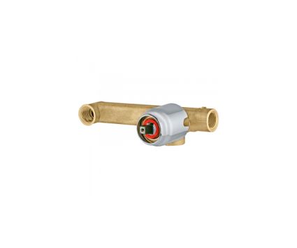 Смеситель (верхняя часть) для раковины Jaquar Kubix Prime KUP-CHR-35233KPM - 1
