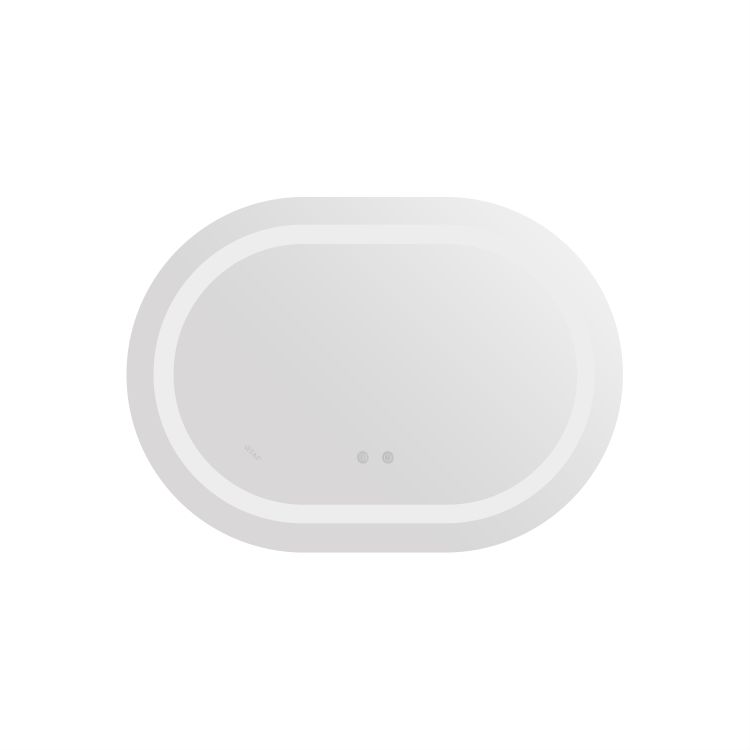 Зеркало Qtap Gemini 500х700 с LED-подсветкой Touch, с антизапотеванием, с димером, рег. темп. цвета - 3