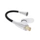 Змішувач для кухні Tani 007F3 з гнучким виливом (k40) LDTAN007F3BCR37649 Black / Chrome Lidz - 6
