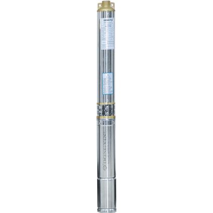 Насос центробежный скважинный 1.1кВт H 77(57)м Q 90(60)л/мин Ø80мм AQUATICA (DONGYIN) (777093) - 1