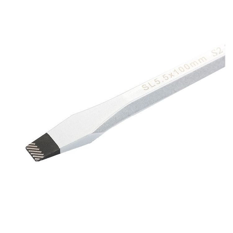 Отвертка SL5,5 x 100 мм, S2 трехкомпонентная рукоятка GROSS 12110 - 3