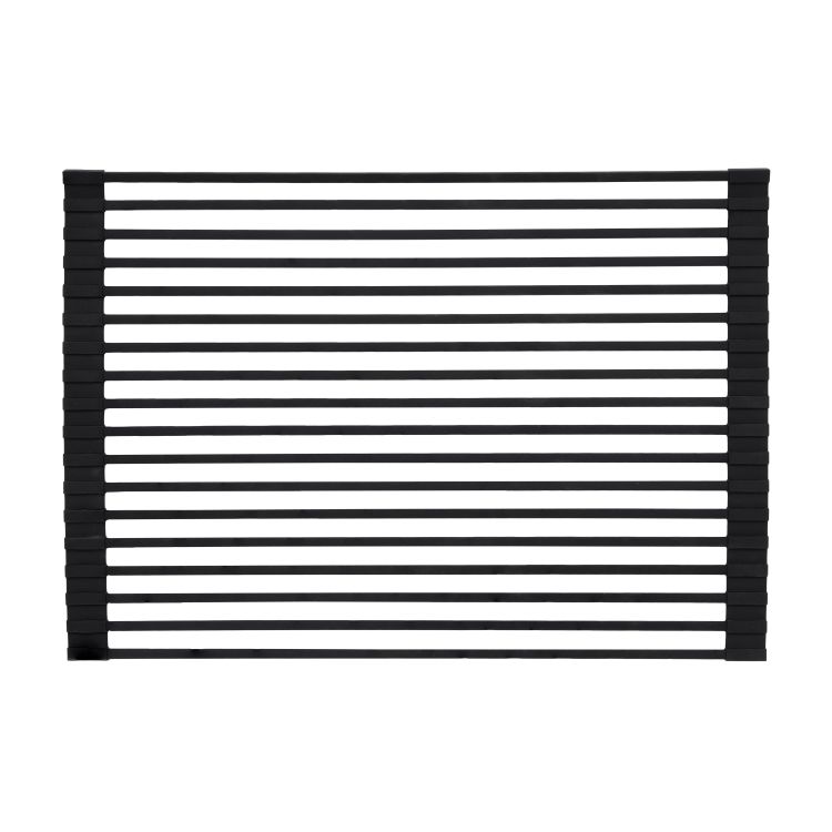 Сушарка на кухонну мийку Lidz Acsis LA06 Black, квадратна основа, для посуду 430х303 мм LDACSLA06BLM49764 - 3