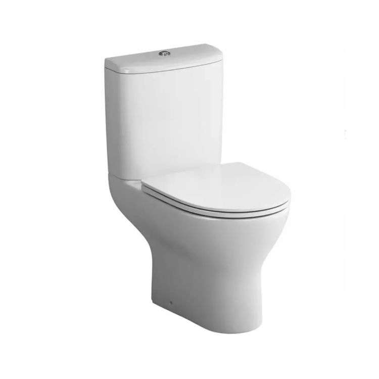 Унитаз-компакт б/ободка с сиденьем микролифт DX46C8600SC Luna AM/PM - 1