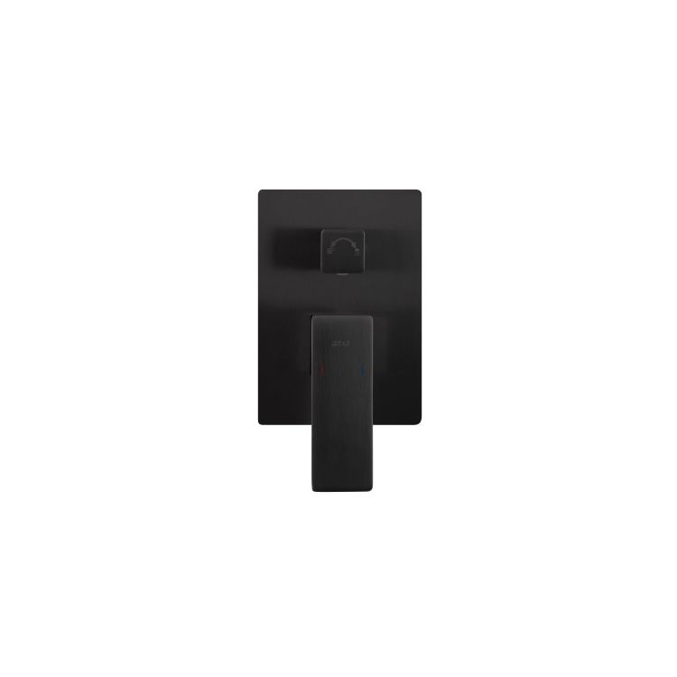 Душевая система скрытого монтажа Gemini на 3 потреб.Gunmetal Black PVD Q-tap - 5