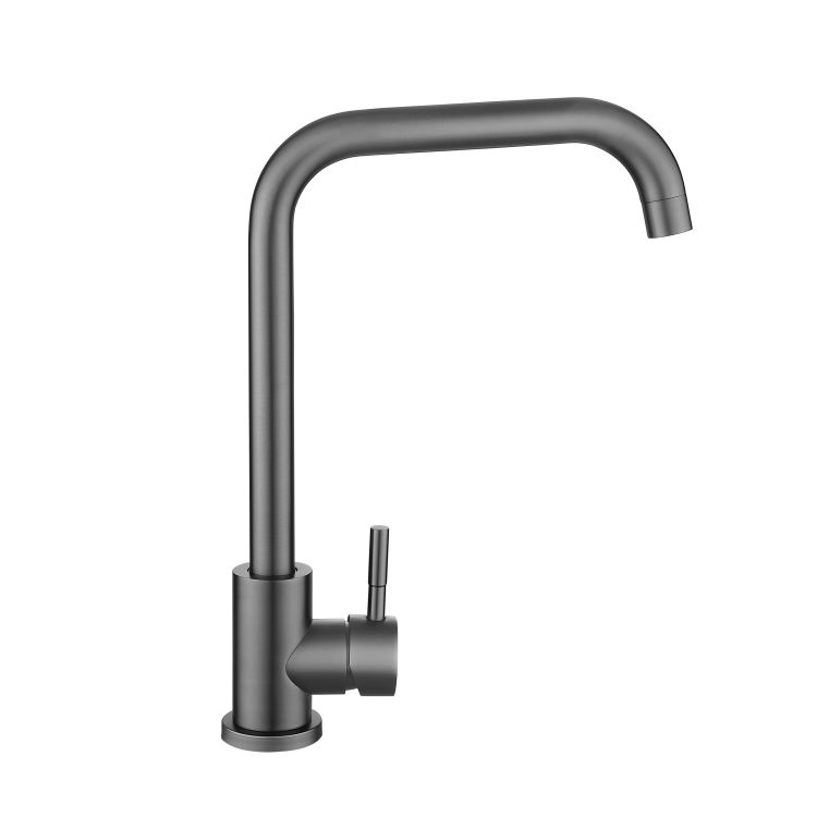 Змішувач для кухні Lidz Aria 015F1 (k35) LDARI015F1GRP49558 Graphite - 1