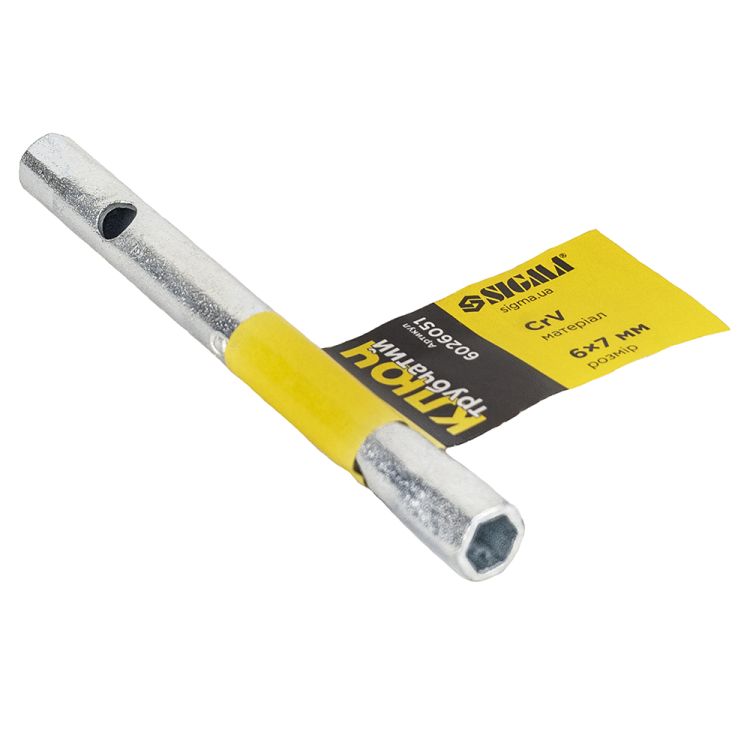 Ключ трубчастий 6*7мм Sigma (6026051) - 3