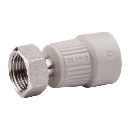 Переход с металлической вставкой и НГ Ekoplastik 20x1/2&amp;quot; - 1