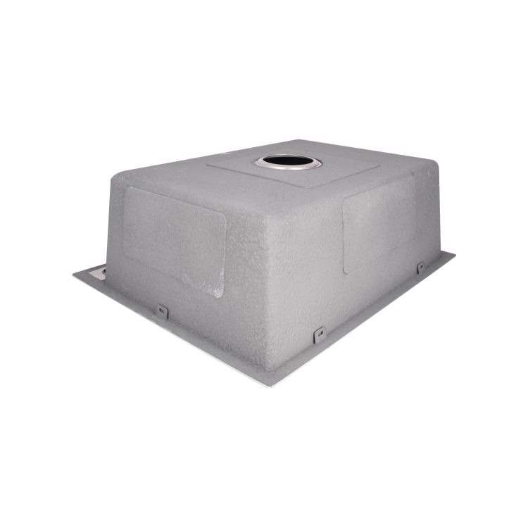 Кухонна мийка Lidz H6050G 3.0 / 0.8 мм Brush Grey (LDH6050GPVD3008) - 4