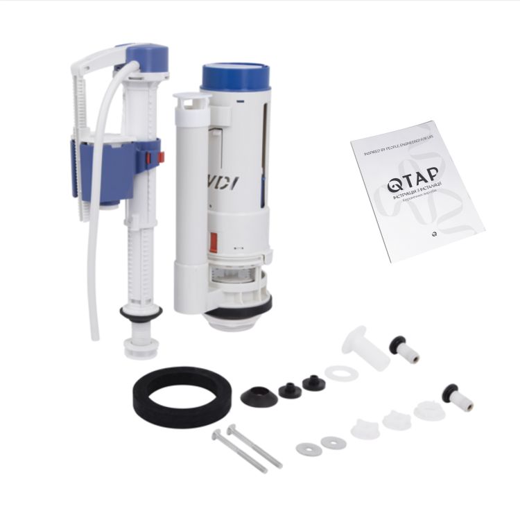 Унітаз підлоговий Qtap Robin New Ultra Quiet безобідковий з сидінням Soft-close WHITE QT13226083AW - 9