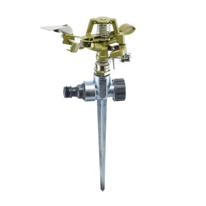 Дощувач Presto-PS зрошувач імпульсний для газону металевий (8105D-BL) - 2