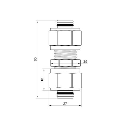 Угон металлопл 20*20 SD152W2020 SD Plus - 2