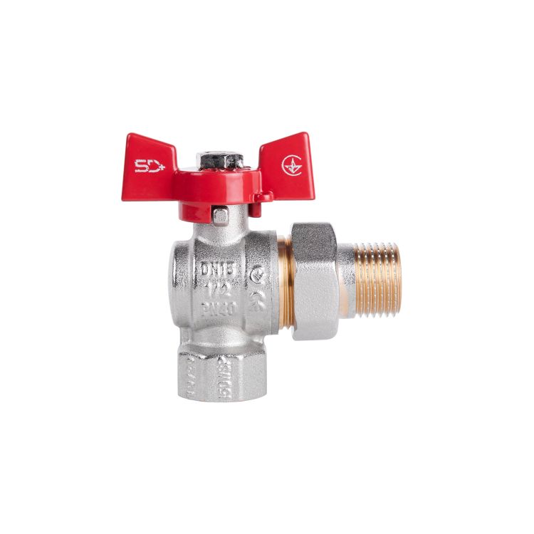 Кран з амер. кутовий 1/2 Sandi SD222NW15PN40 - 3