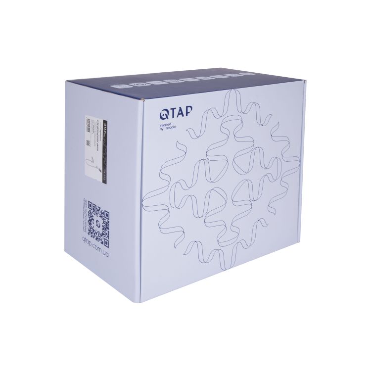 Змішувач для ванни Qtap Capricorn з душовим гарнітуром Chrome (k35) QTCAP3060102C48222 - 8