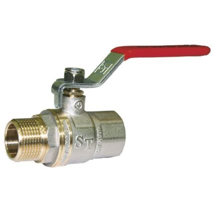 Кран кульовий SANTAN 1 1/4&amp;quot; Premium ручка внутрішня/зовнішня - 1