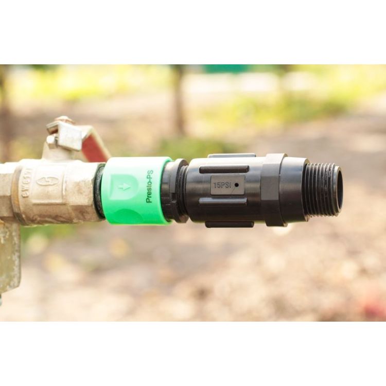 Регулятор тиску Presto-PS для крапельного поливу, різьблення 3/4 дюйма (PR-013415H) - 3