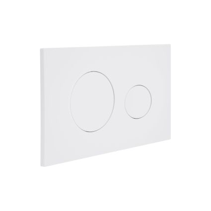 Клавіша змиву Qtap Standard 152x236x28 мм, White, кругла QTSTD164W49468 - 3