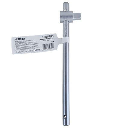Вороток Т-подібний 1/2&amp;quot; 250мм CrV mid Sigma (6050751) - 3