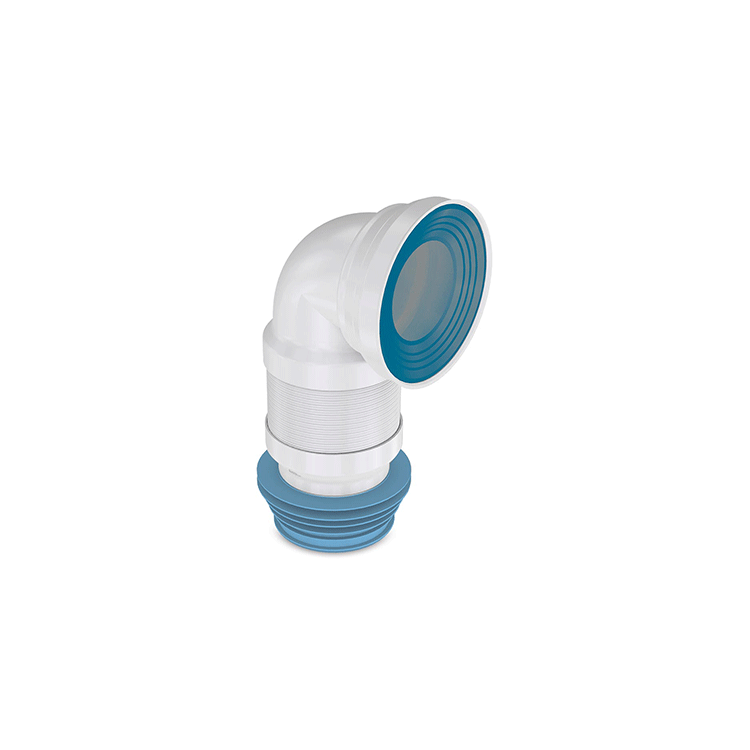 Гнучка труба для унітазу кутова 524 мм Nova 7044N - 1