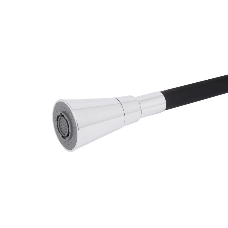 Змішувач для кухні Tani 007F3 з гнучким виливом (k40) LDTAN007F3BCR37649 Black / Chrome Lidz - 7