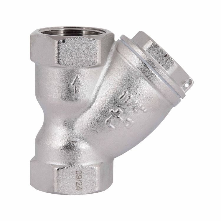 Фільтр грубої очистки Thermo Alliance Forte 1 1/4&amp;quot;ВВ нікель для води косий TAF124W32 - 3