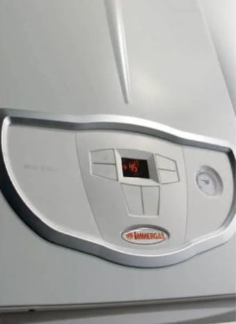 Котел газовий IMMERGAS Mini Eolo 24 3 E (турбо з 2 теплообм.) + труба - 2