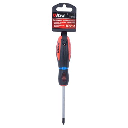 Викрутка хрестова РН 1×75мм S2 Profi ULTRA (4000362) - 4