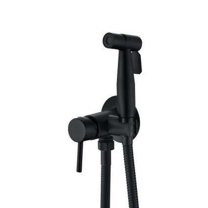 Набор для гигиенического душа Lidz Aria 111 Black LDARI111BLA46107 округлый - 1