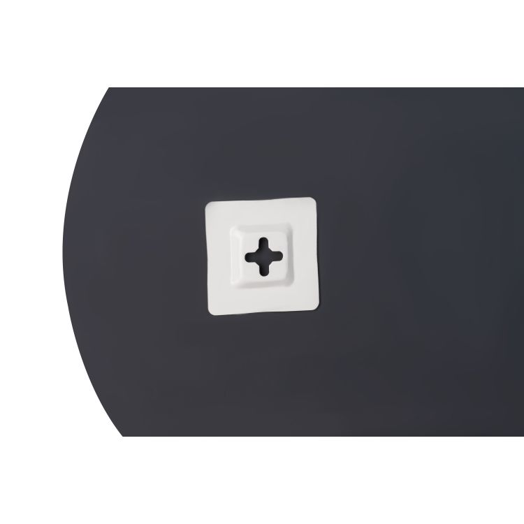 Lidz дзеркало настінне овальне з декором W 140.07.11 436х585 - 5