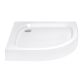 Душова кабіна Lidz Latwa SC90x90.SAT.LOW.FR, скло Frost 4 мм + Lidz Душовий піддон KAPIELKA ST90x90x15 - 9