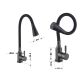 Змішувач для кухні Lidz Aria 015F31 (k35) з гнучким виливом LDARI015F31BGRP49566 Graphite/Black - 2