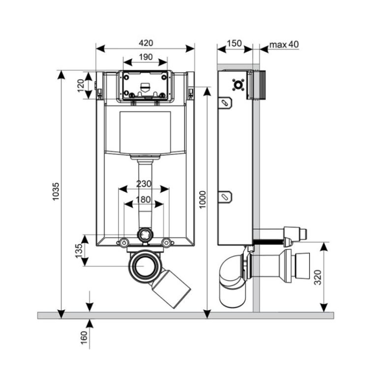 Инсталляция Nest M429 PR, Q-tap - 2