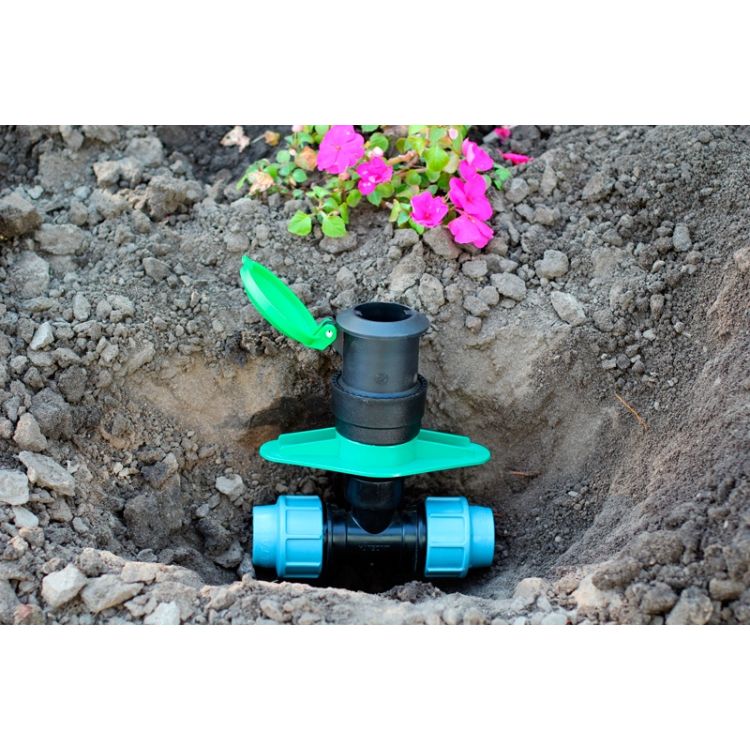 Водяная розетка Presto-PS с резьбой 1 дюйм (QV-0110) - 7