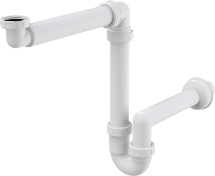 A434 Сифон д\умыл. с накид. гайкой 5/4&amp;quot; - 1