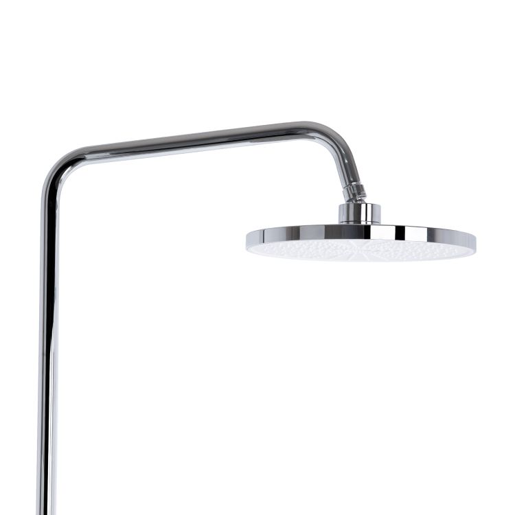 Душевая система универсальная Qtap Jay на три потребителя (с изливом) QTJAY111CRW45555 Chrome/White - 6