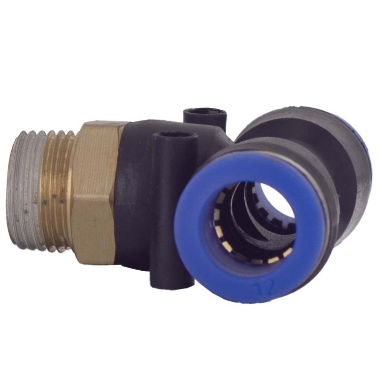 Штуцер цанговый (Т-образный) Ø12*12*12мм МТ 3/8&amp;quot; Sigma (7027461) - 3