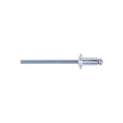 Заклепки алюминиевые 4,0×8,0мм 500шт Standard Sigma (2613521) - 1