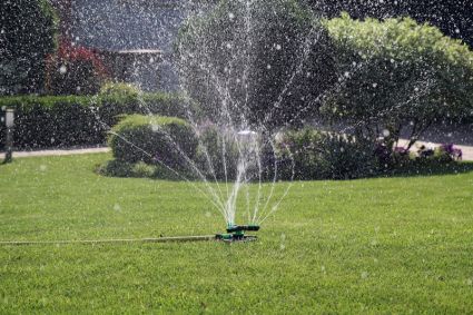 Дощувач Presto-PS зрошувач круговий Рубікон Green (2813-BL) - 5