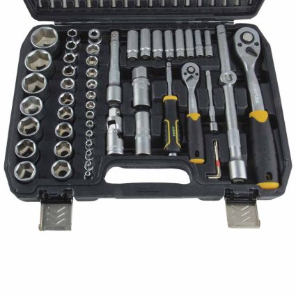 Набор насадок торцевых и бит 1/4&amp;quot;, 1/2&amp;quot; 108шт CrV mid Sigma (6003771) - 5