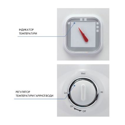 Водонагрівач Thermo Alliance Slim 50 л, мокрий ТЕН 1,5 кВт D50V15Q1 - 4