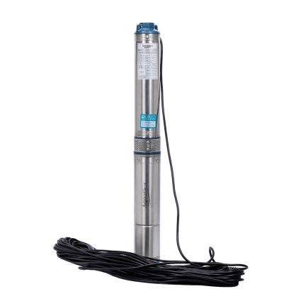 Насос центробежный 0.92кВт H 105(82)м Q 55(35)л/мин Ø102мм 50м кабеля mid DONGYIN (778444) - 1