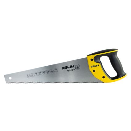 Ножовка по дереву 400мм 11TPI Grizzly Sigma (4400871) - 1