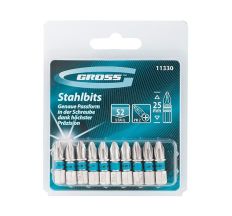 Біта РН2х25, сталь S2, 1шт. GROSS 11330
