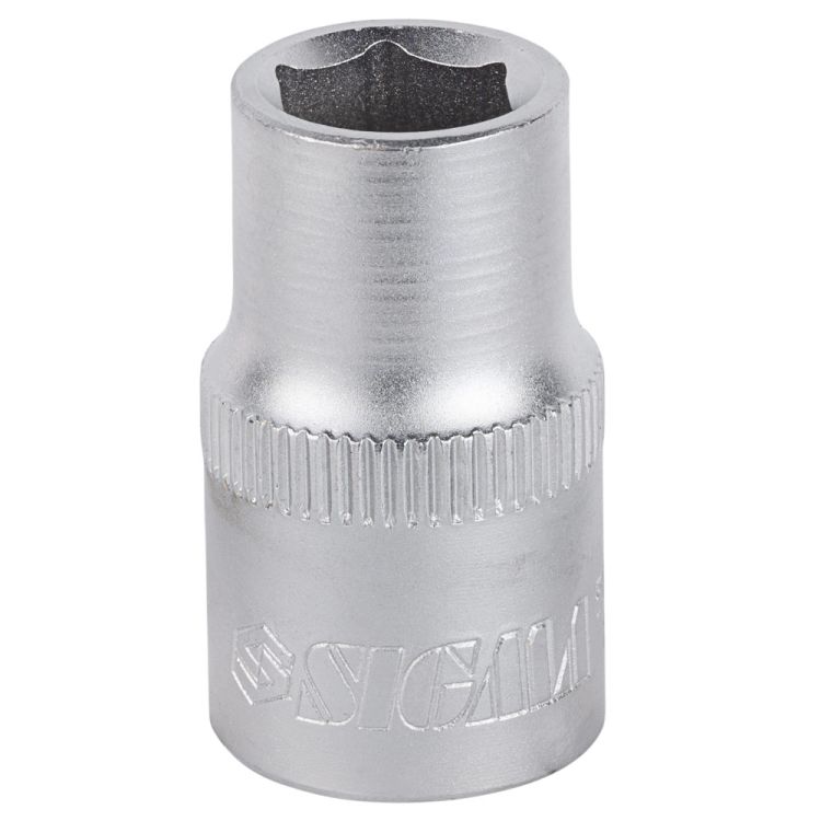Насадка шестигранная короткая 1/2&amp;quot; 12мм CrV mid Sigma (6071121) - 2