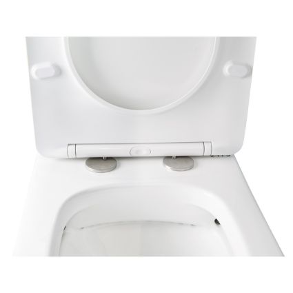 Унитаз-компакт Stork WHI 2179P безободковый, Q-tap - 5