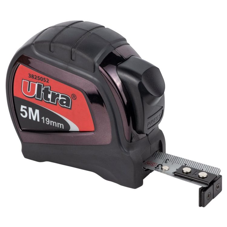 Рулетка магнітна 5м*19мм Ultra (3825052) - 1