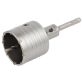Коронка по бетону Ø68×70мм 8 зубцов + хвостовик 110мм SDS-plus GRAD (1514375) - 2