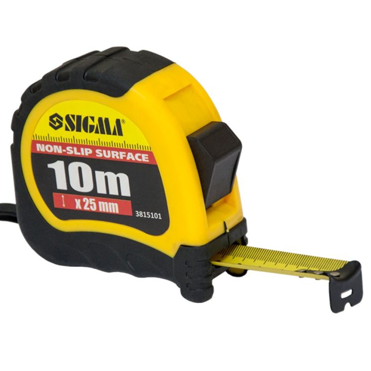 Рулетка shiftlock 10м*25мм Sigma (3815101) - 1
