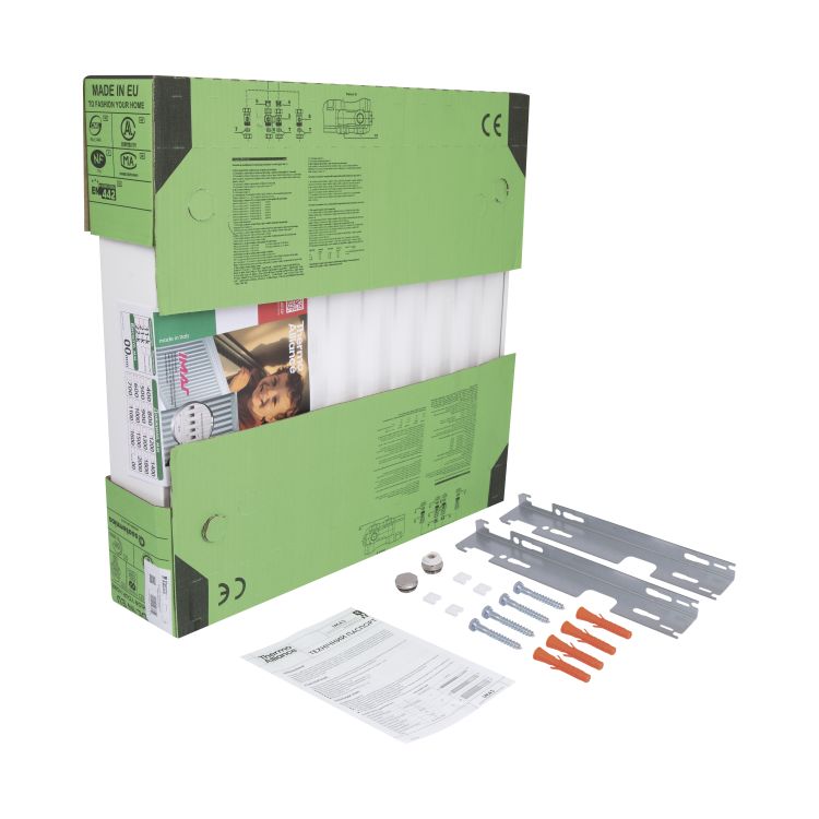 Радіатор сталевий Thermo Alliance IMAS 22 тип 500х700 бічне підключення 1340 Вт - 7